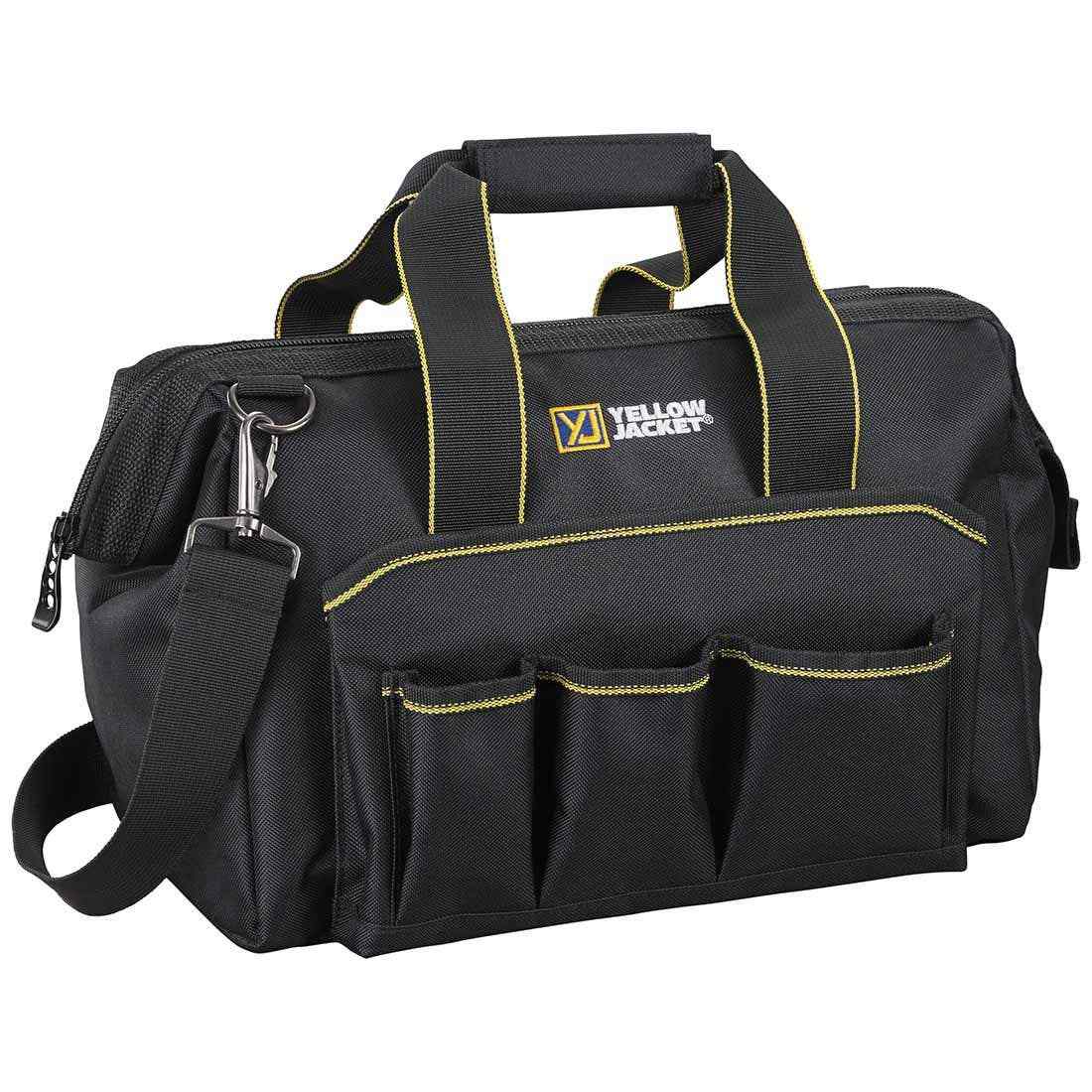 Yellow Jacket 67090 YJACK Tool Bag with 18 Pockets, 13 x 10 x 8 in.