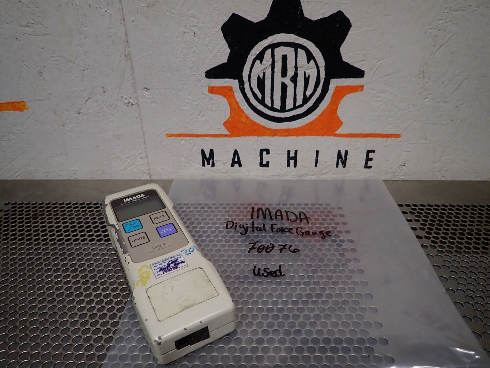 IMADA DPS-4 Digital Force Gauge 4.4lbs x 0.001lb Used With Warranty See All Pics