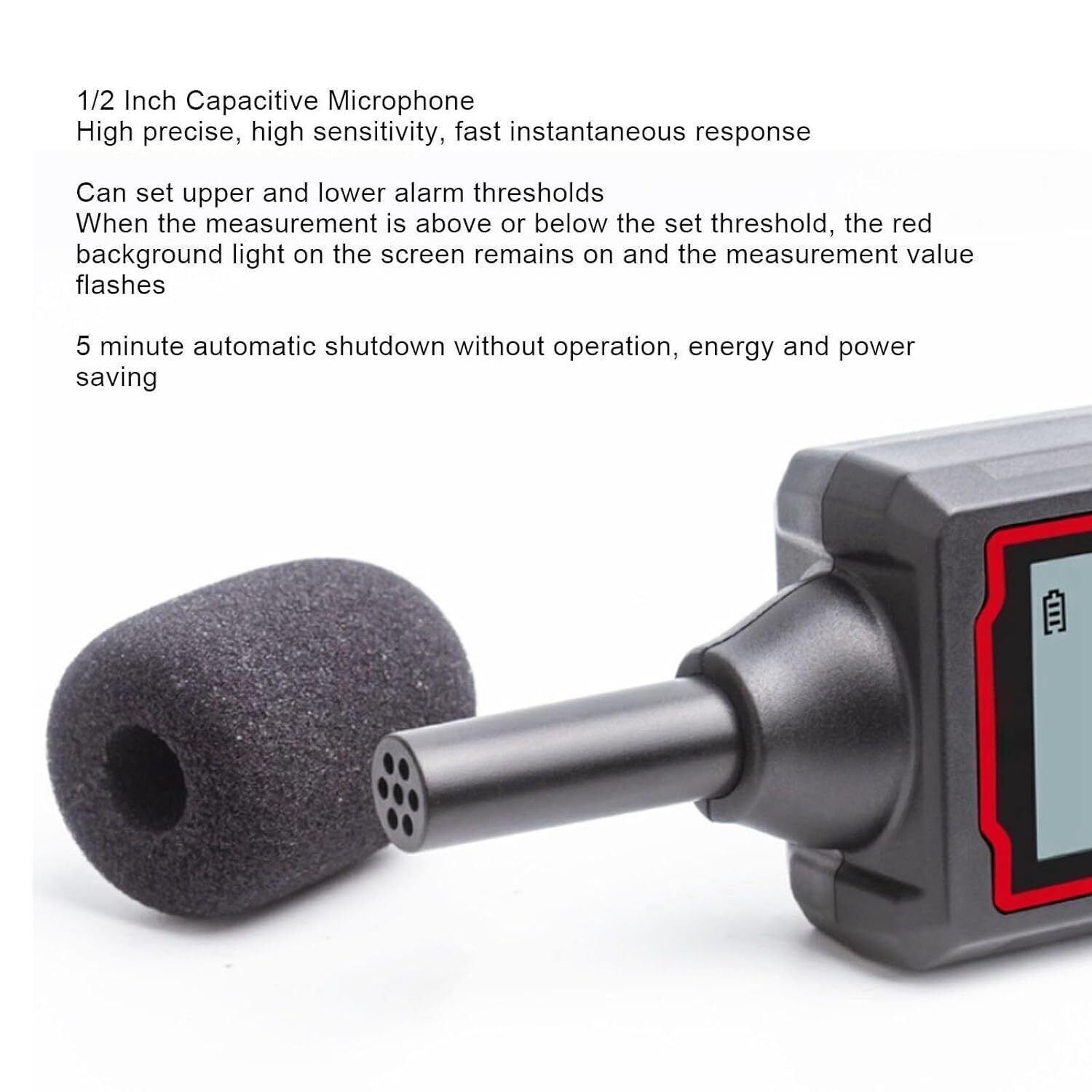 Decibel Meter Sound Level Meter Professional Sound Level Detector 30dB to 130dB