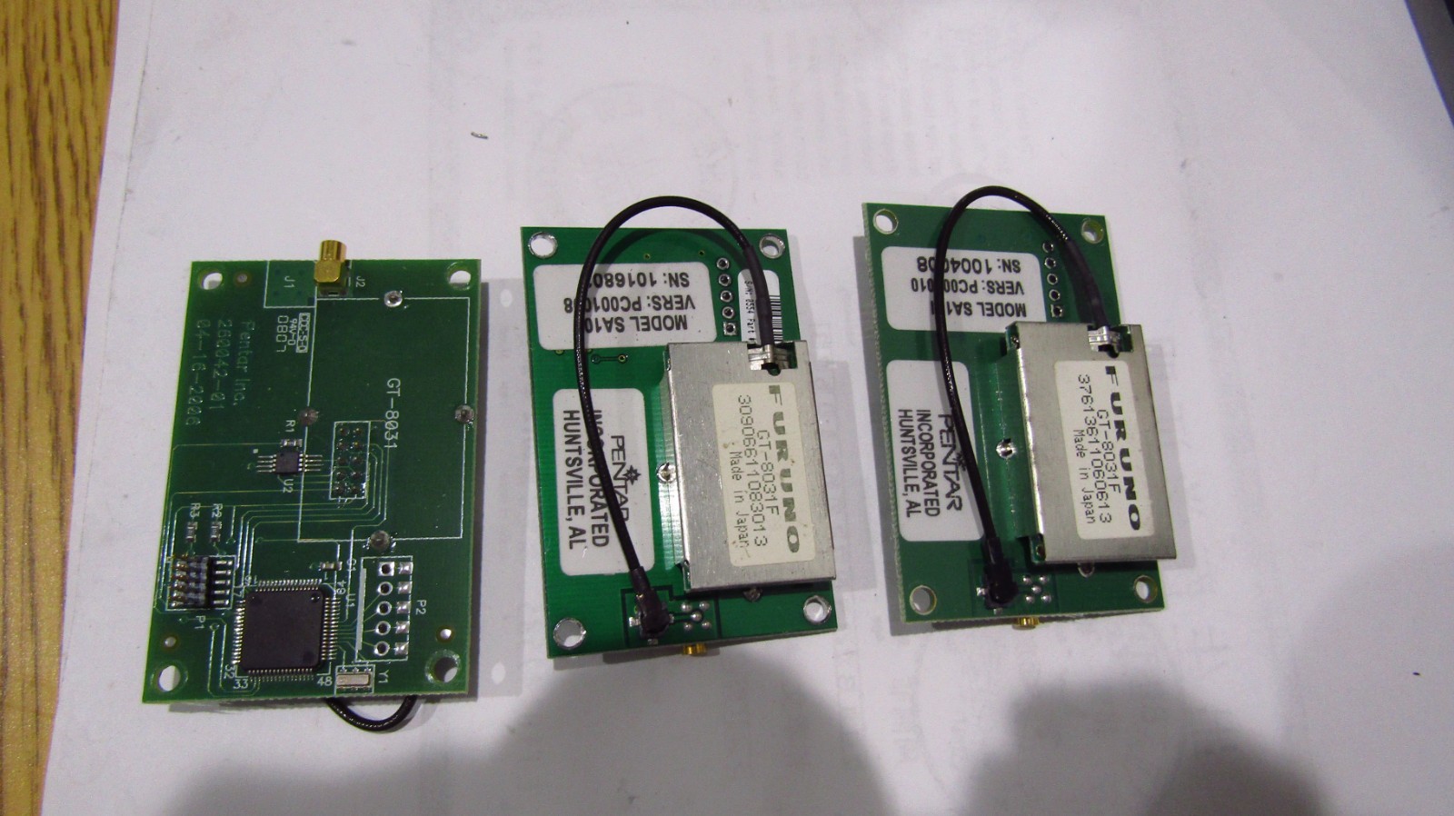 Furuno GT-8031H and GT-8031F GPS module for Symmetricom, Fei Zyfer etc