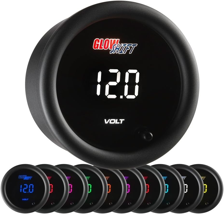 Multi-Color LED Display Voltmeter – 10 Modes