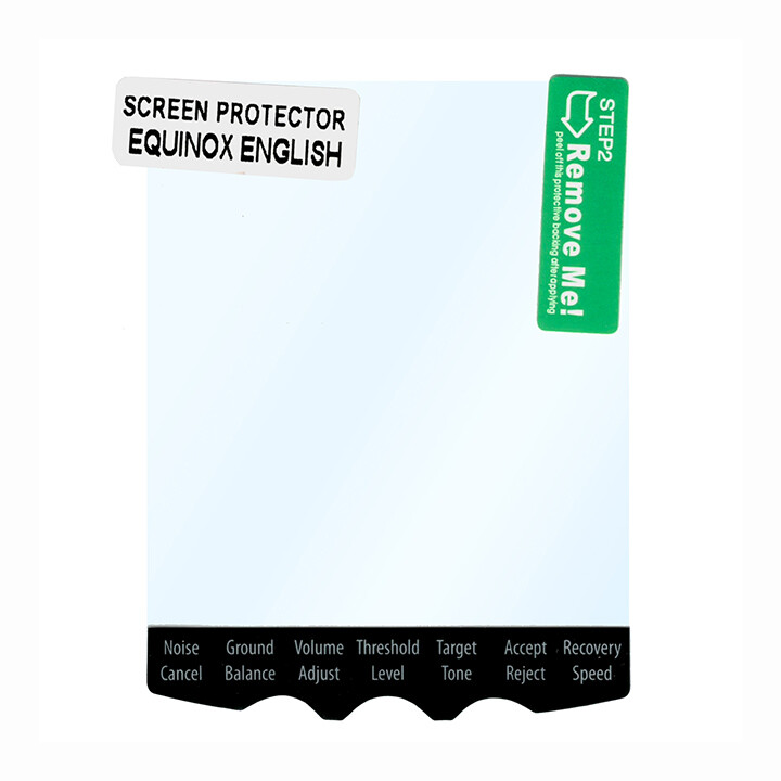 Minelab Screen Protector for Equinox Series Metal Detectors (English 5 pack)