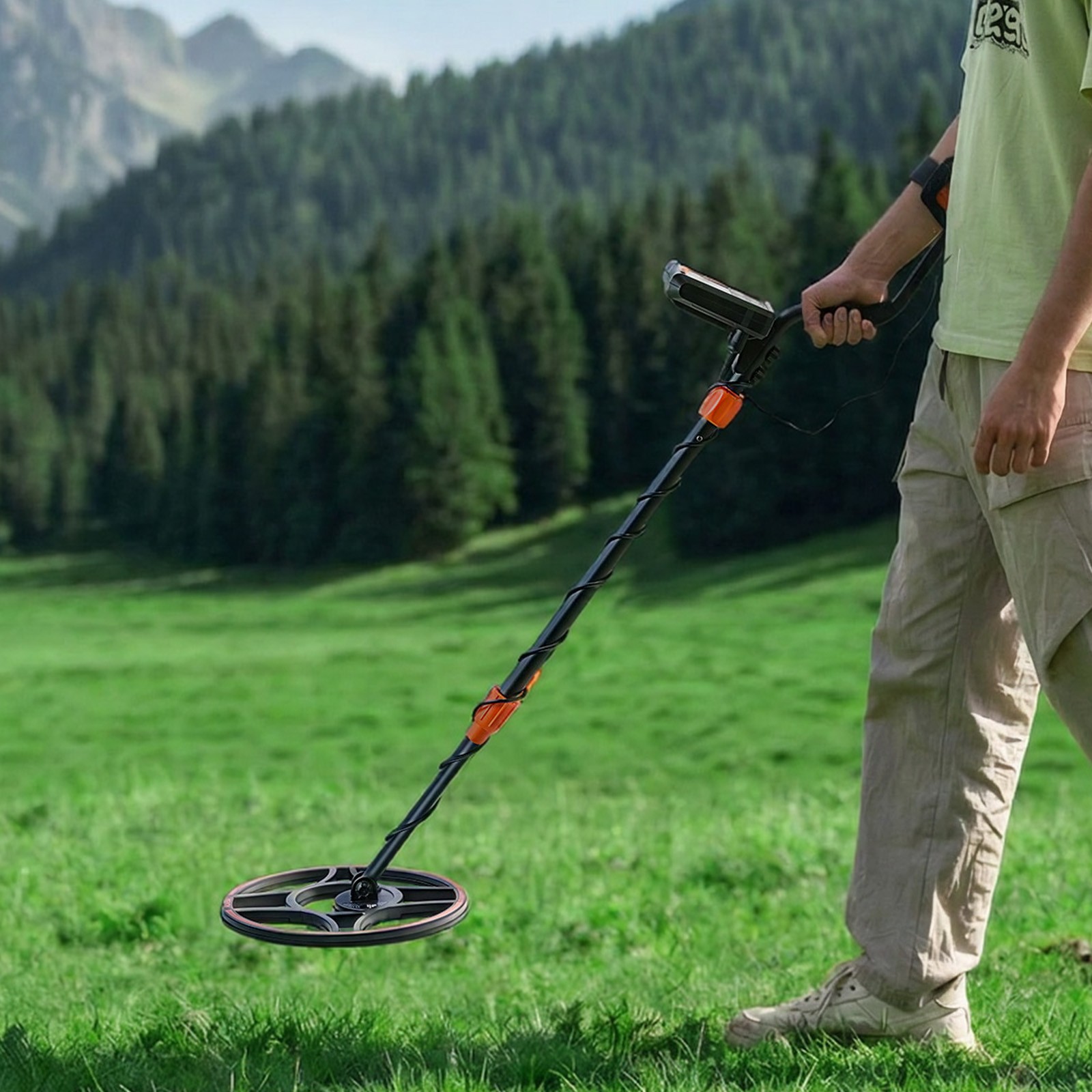 VEVOR Metal Detector for Adults 12″ Professional Gold Detector Waterproof Coil