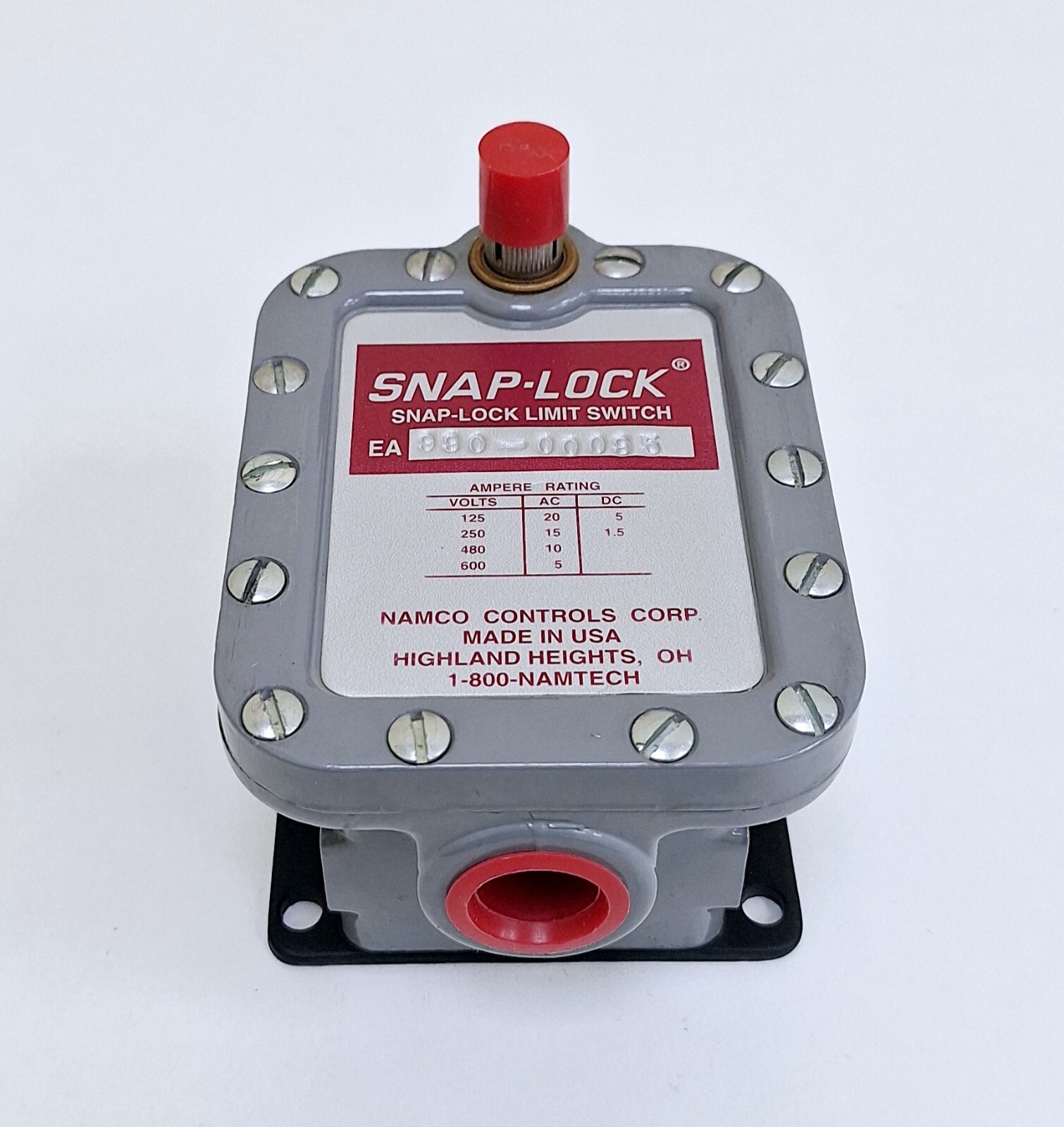 Namco Controls EA990-00095 Snap-Lock Limit Switch
