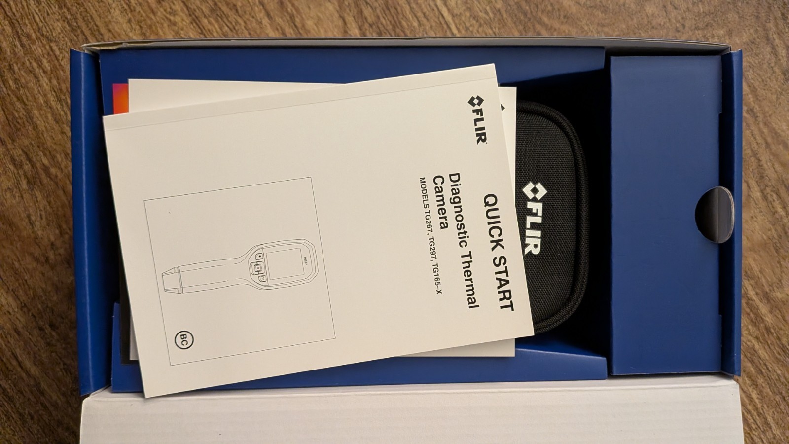 FLIR TG165-X Thermal Camera for Electrical, HVAC, Building Inspection – Open Box
