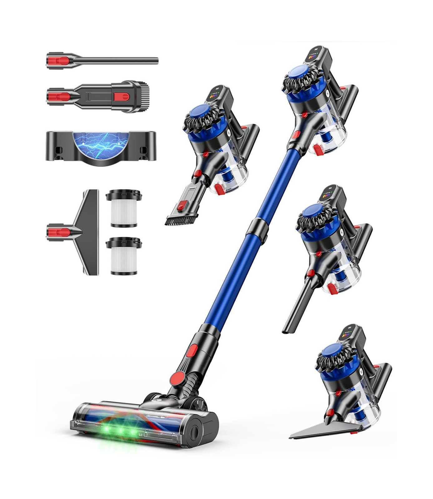 KARDV Cordless Vacuum Cleaner, 500W/40Kpa Vacuum Cleaners for H… USA FAST SHIP
