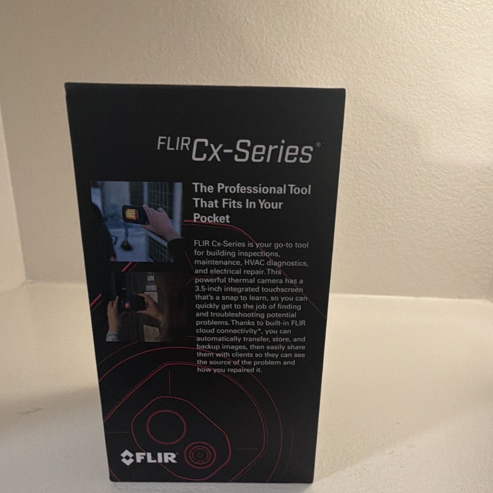 FLIR C5 Handheld Thermal Camera Wi‑Fi 160×120 IR Up to 400°C 89401-0202