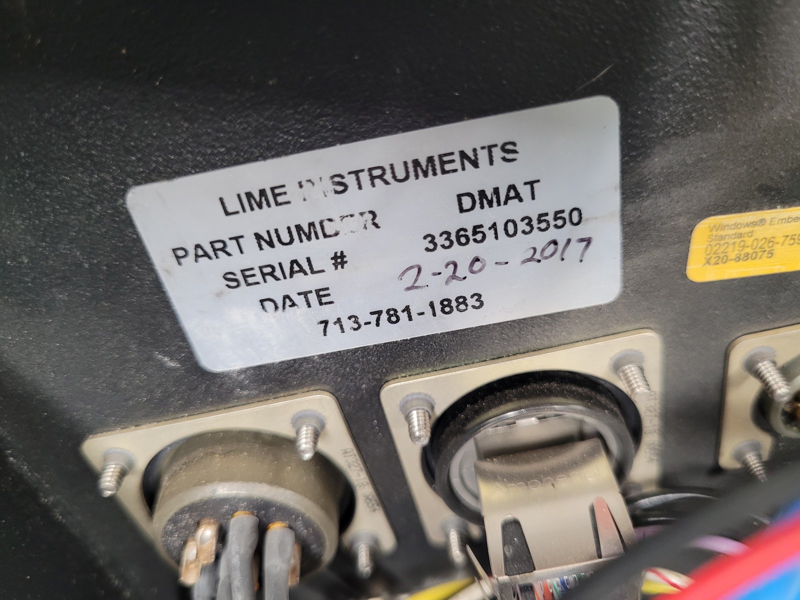 Lime Instruments DMAT 8″ Color Touchscreen Blender Control HMI NI sbRIO-9265