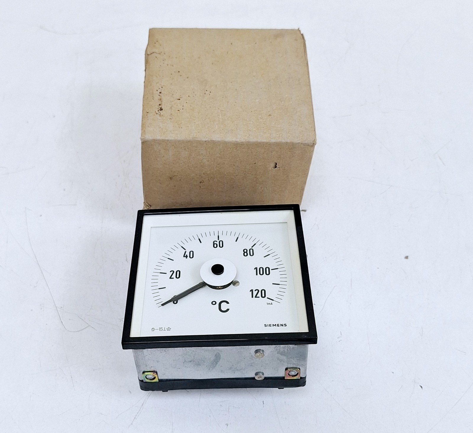 Siemens 528 783/003 Meter Measuring Device 0-120C 1mA