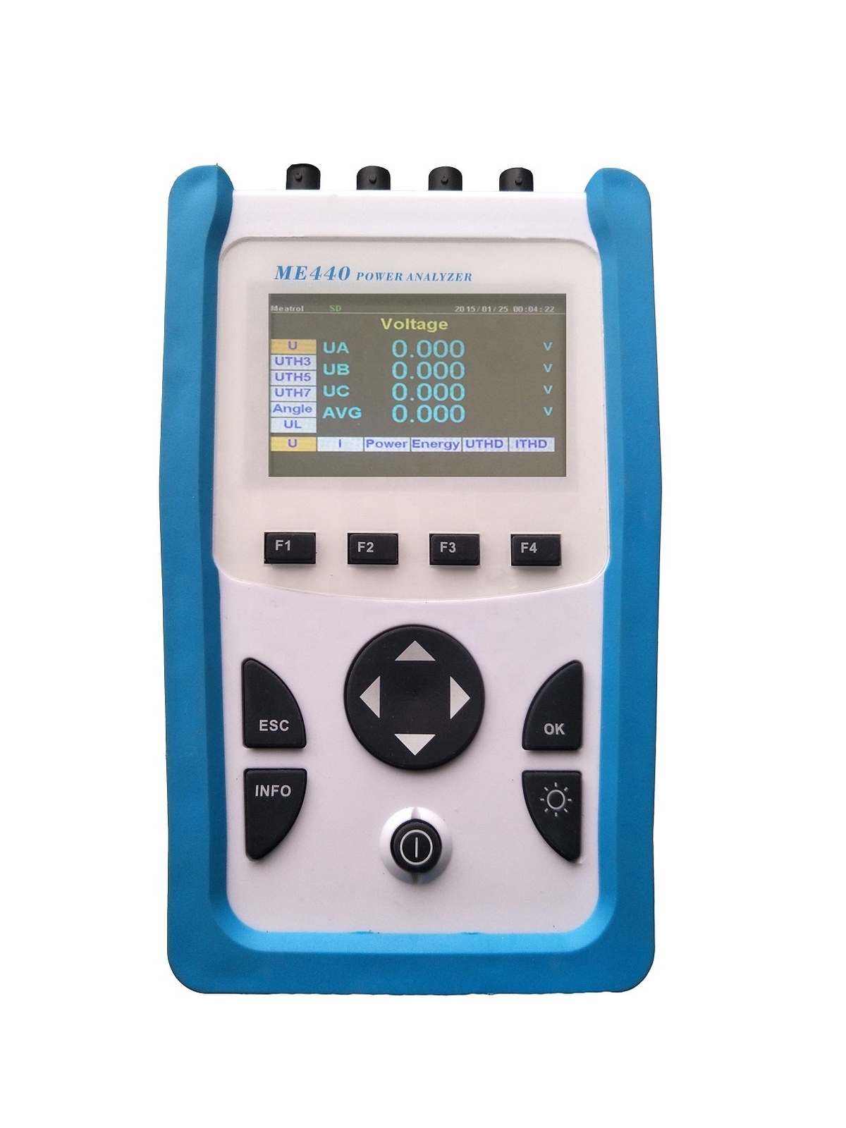 ME440 NRC-150 3KA Rogowski Power Analyzer Handheld Data Loggoer Electrical Meter