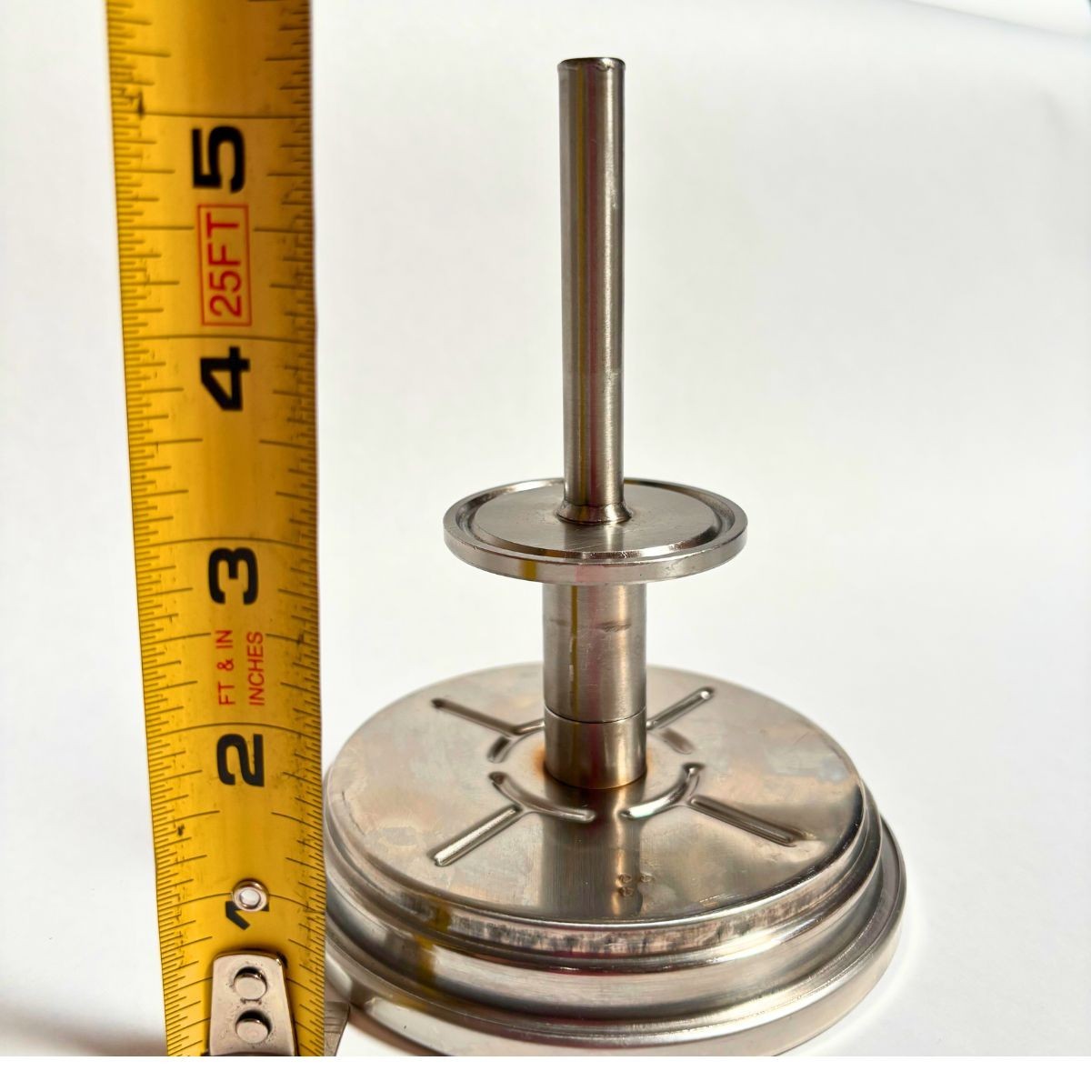 1.5″ Tri-Clamp Thermometer 0-120°C 304SS 70mm Stem for Home Brew