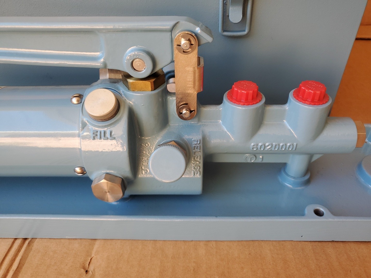 Ashcroft Portable Dead Weight Tester 5,000lb Hydraulic Pressure 1327 DG4-50
