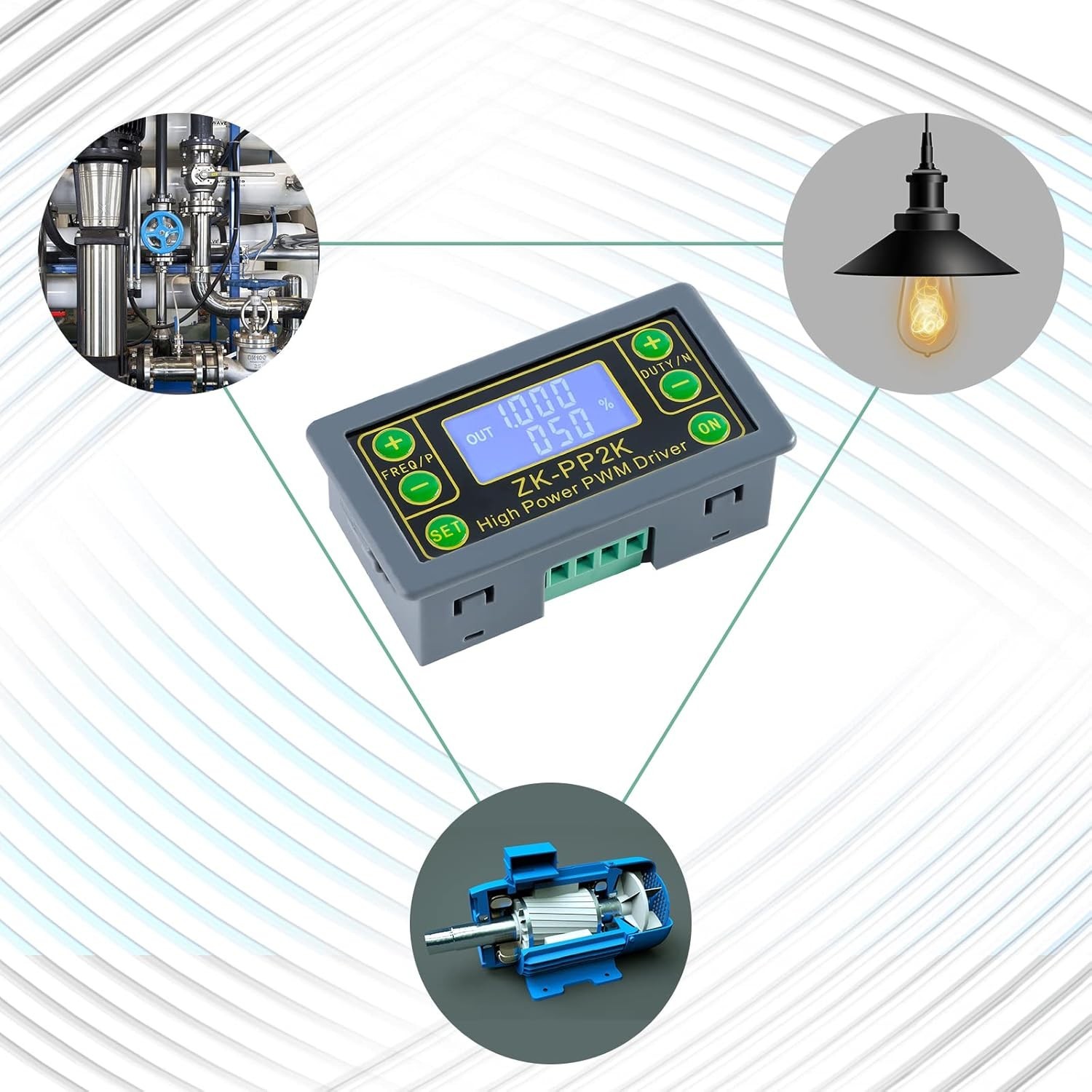 Precision PWM/Pulse Frequency Generator ZK-PP2K: Versatile Signal Control