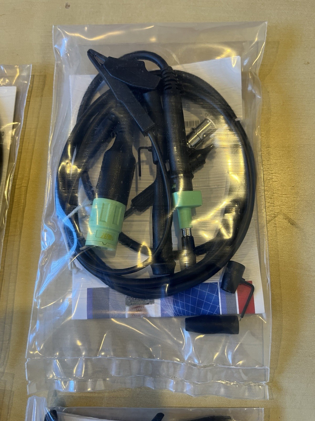 4 Color Set of Tektronix THP0301 300 MHz 10C Voltage Probe Accessories