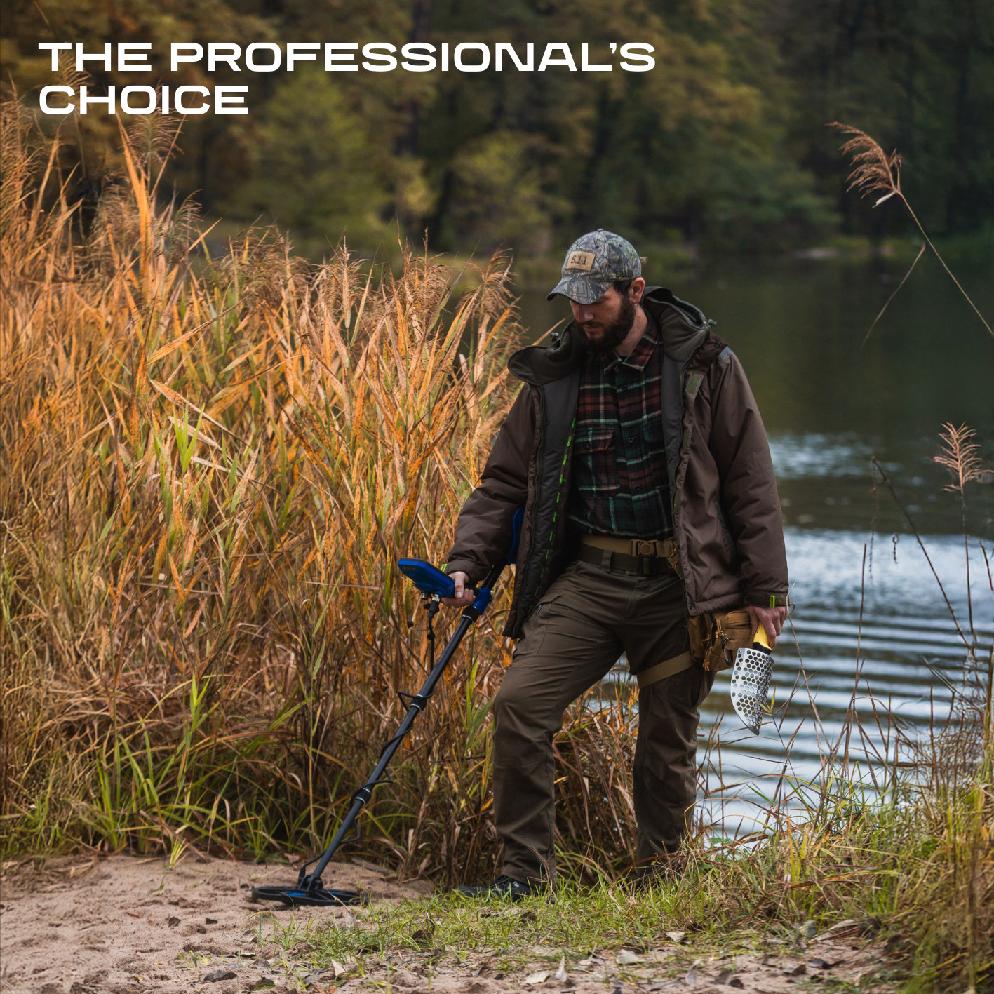 CKG Professional Metal Detector TREON for Adults, Frequency 18.75 kHz