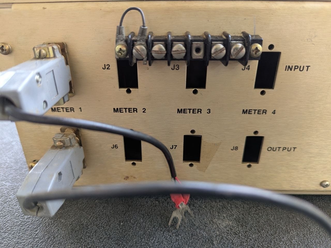 Vintage Delta Electronics EXMCP-3 RF Ammeter Panel 20A Broadcast Radio – RE
