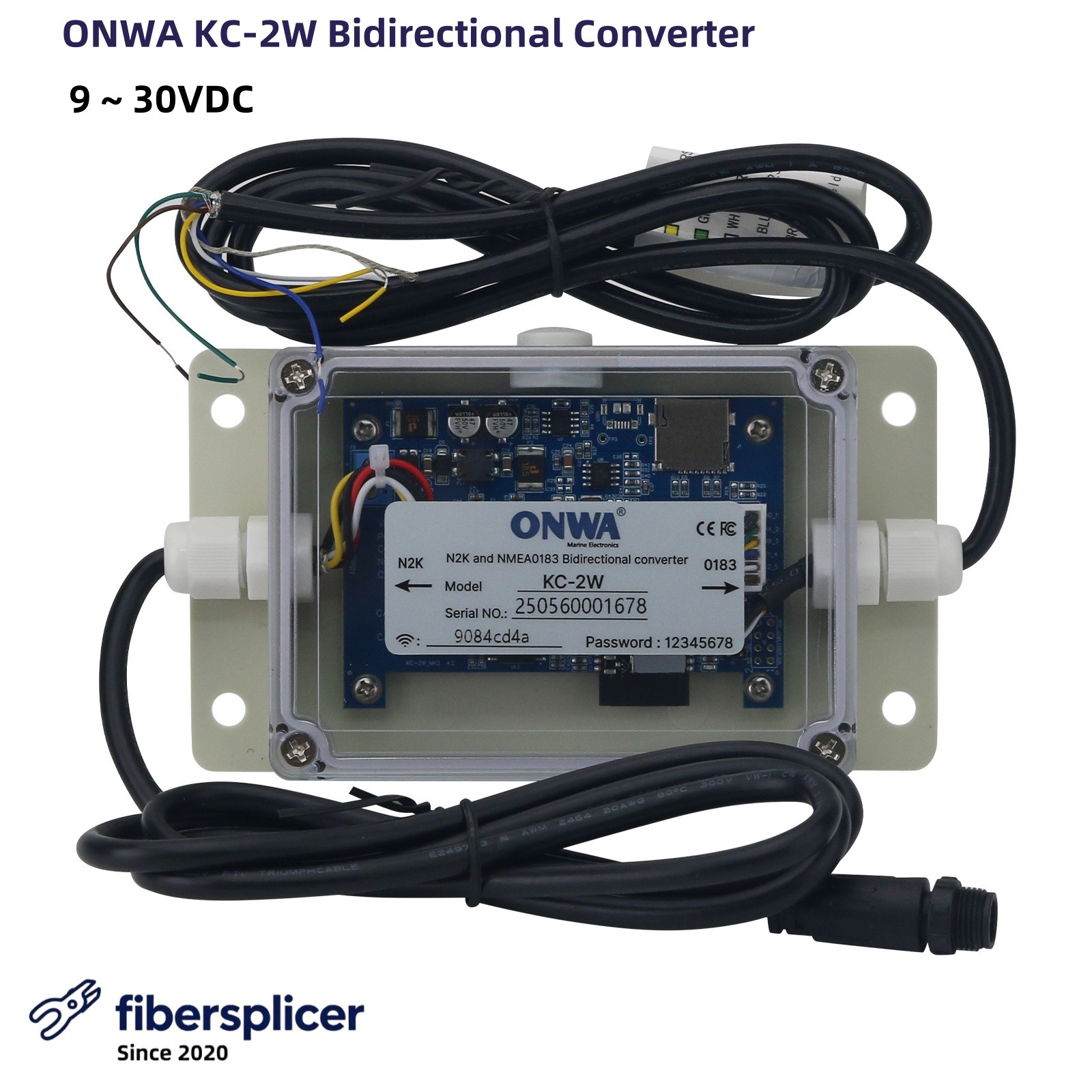 ONWA KC-2W Converter N2K (NMEA2000) and NMEA0183 Bidirectional Converter Wifi t1