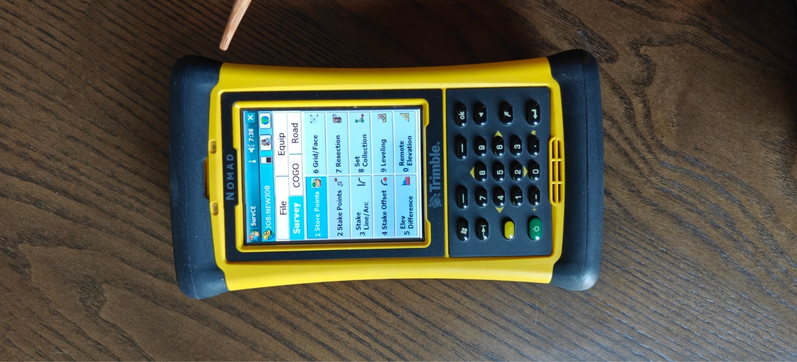 Trimble Nomad TDS Data Collector Handheld with Survey Pro 6 and Carlson SurvCE