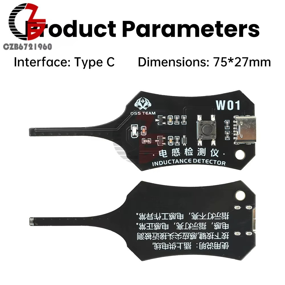 Universal Inductance Tester W01 Inductor Detectors With Compactly Construction