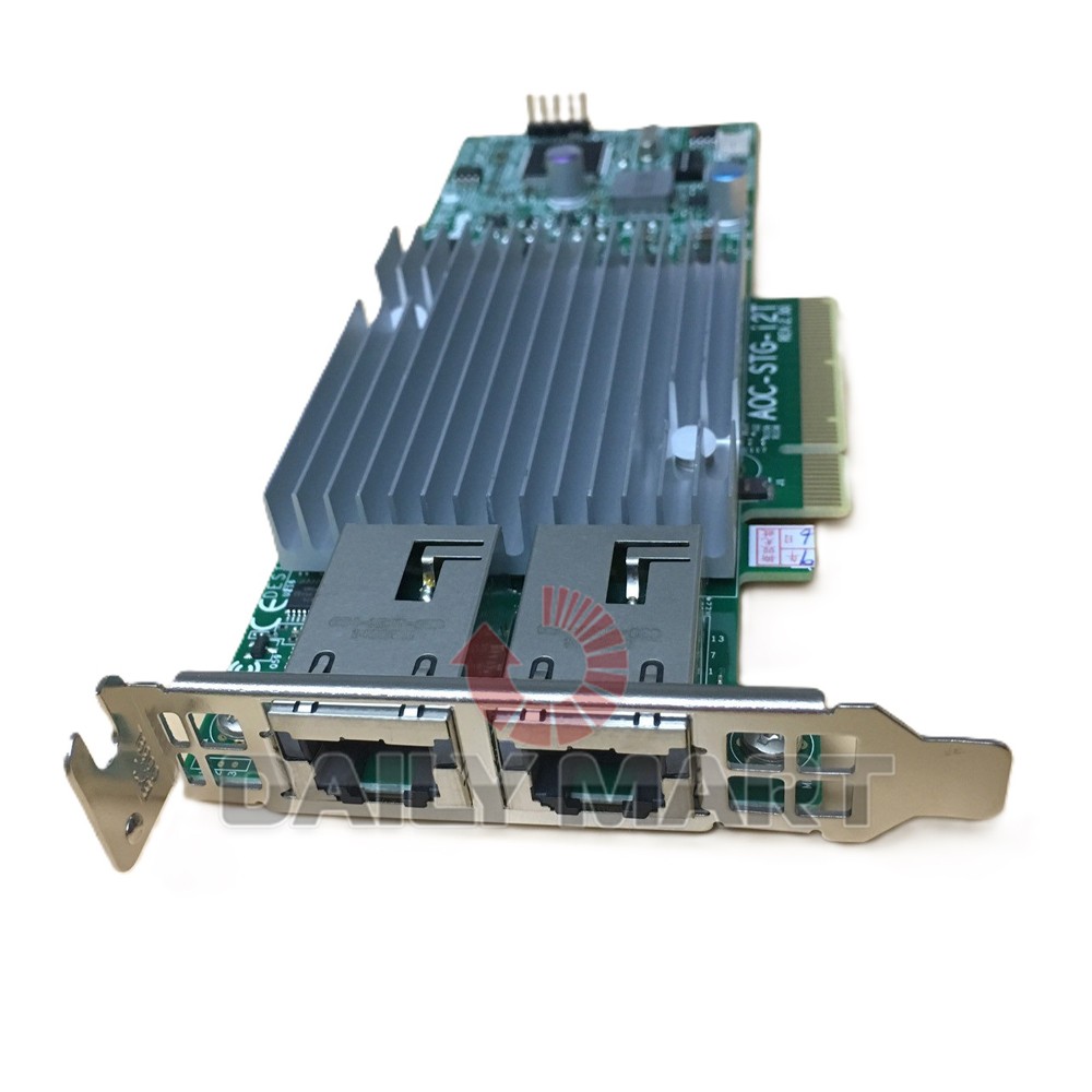 New In Box SUPERMICRO AOC-STG-I2T 10GBE Network Adapter Card