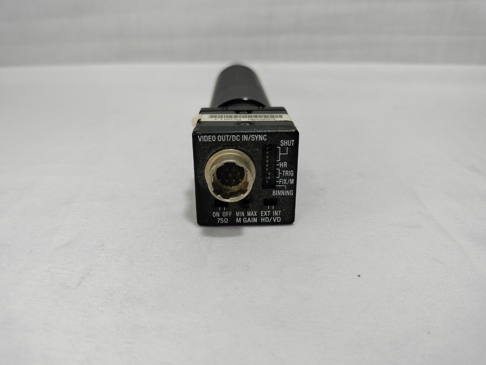 Sony XC-HR50 XCHR50 Industrial CCD Camera w/ MA715-128-011 Extended Lens