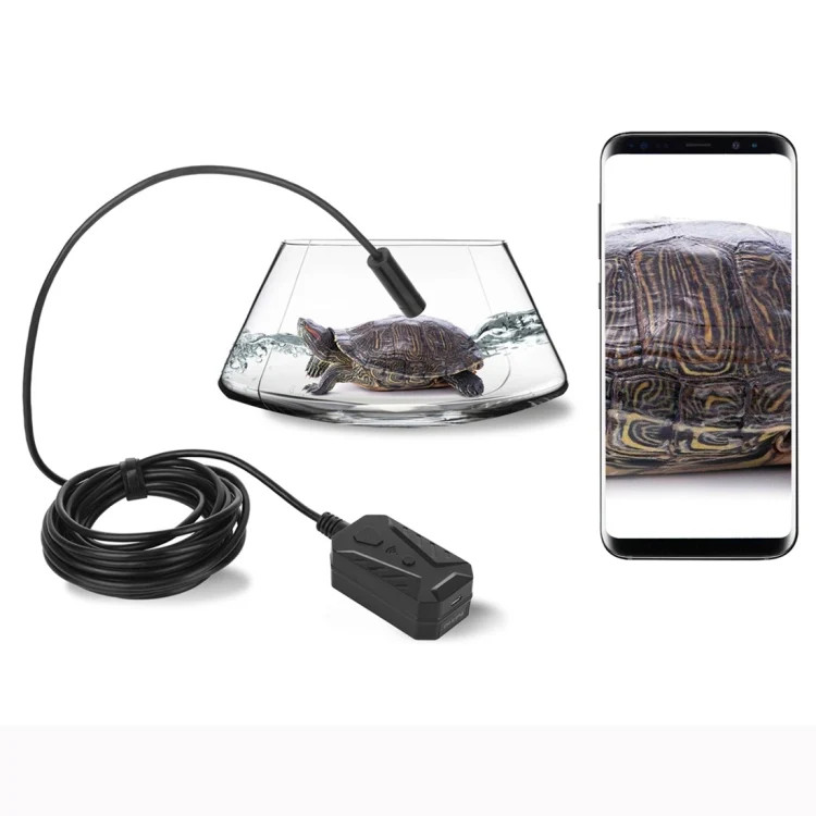 F230 IP68 Waterproof Autofocus WIFI Endoscope Inspection Camera, Length: 5m, Len