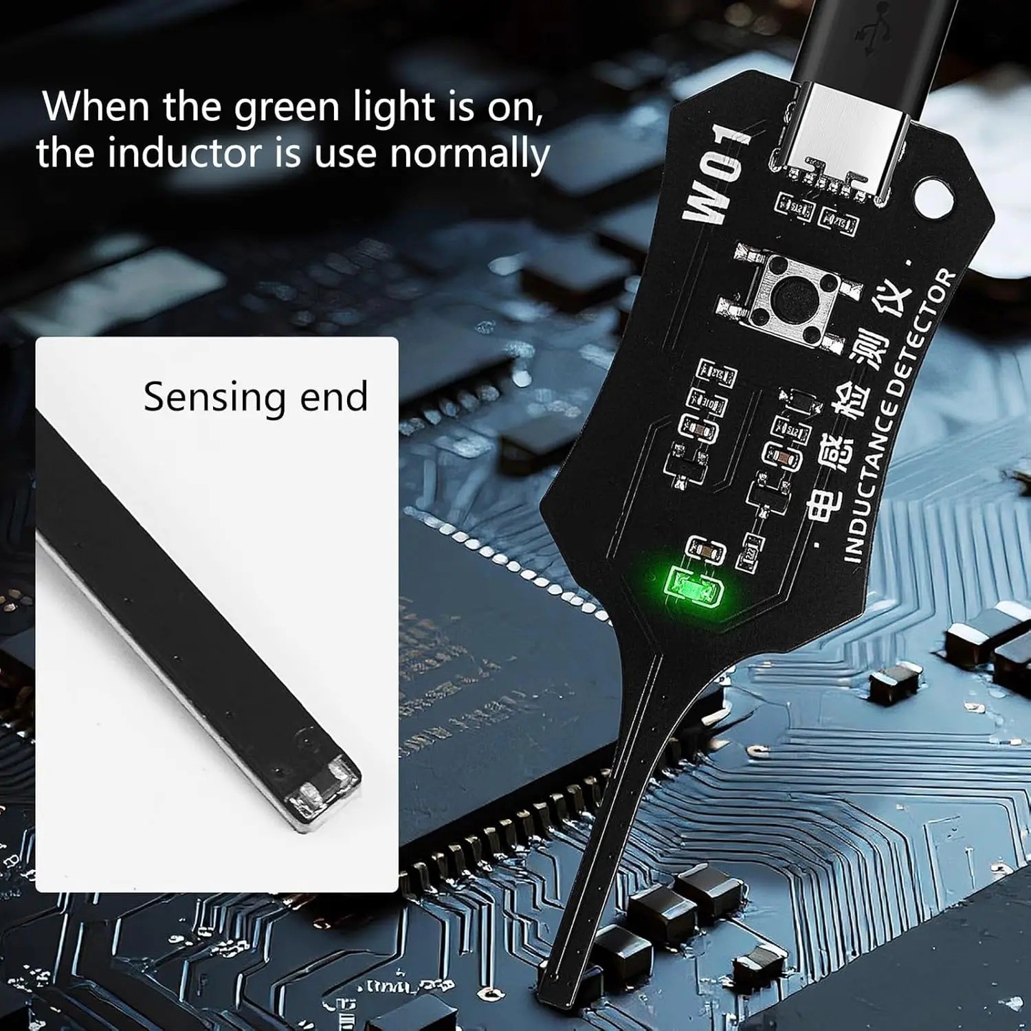 Universal Inductance Tester W01 Inductor Detectors With Compactly Construction