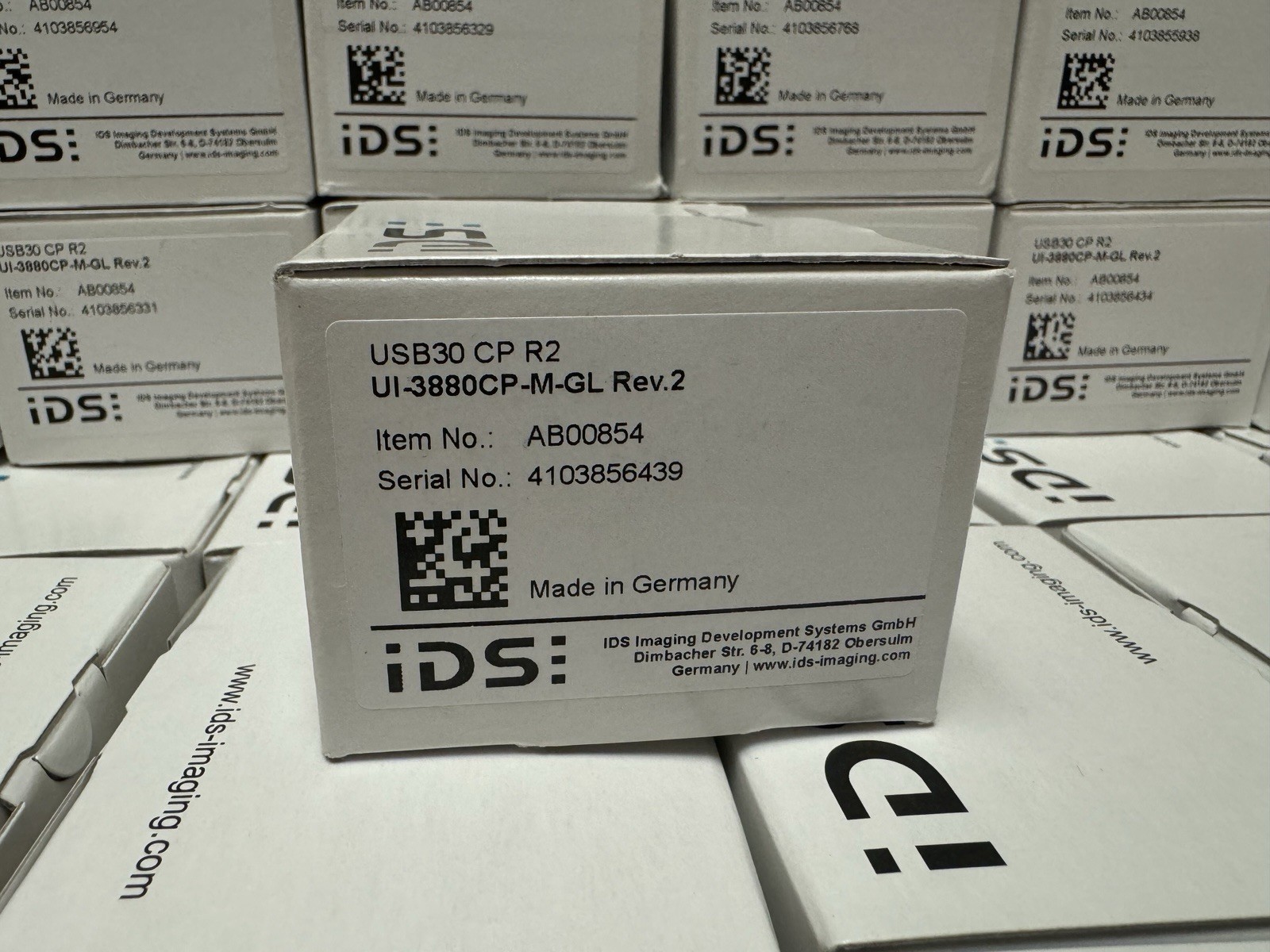 IDS USB 3.0 Industrial Camera C Mount USB30 CP R2 UI-3880CP-M-GL Rev.2 w/ Cable