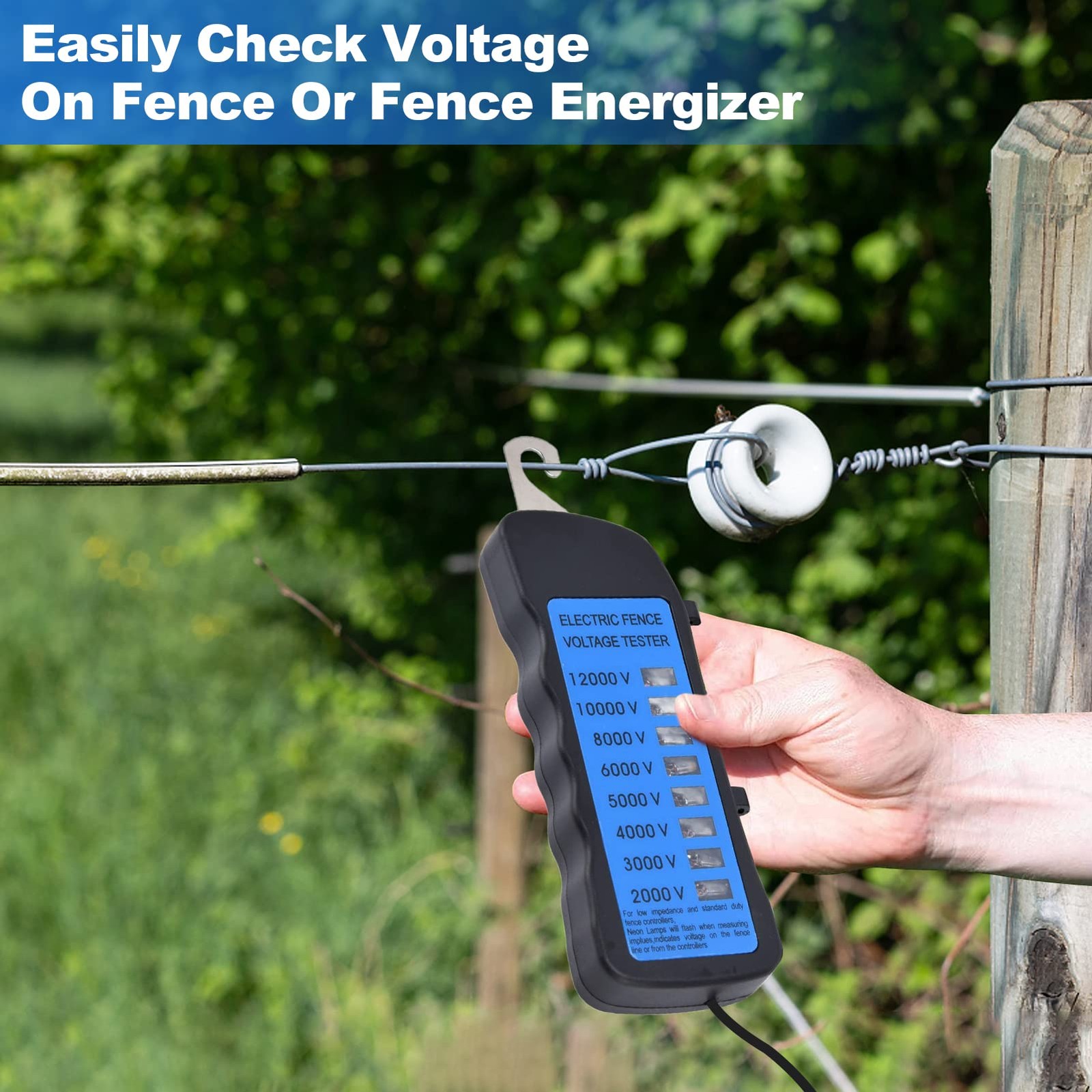 Electric Fence Voltage Tester, Electric Fence Voltage Tester Maximum 12 kV, F…