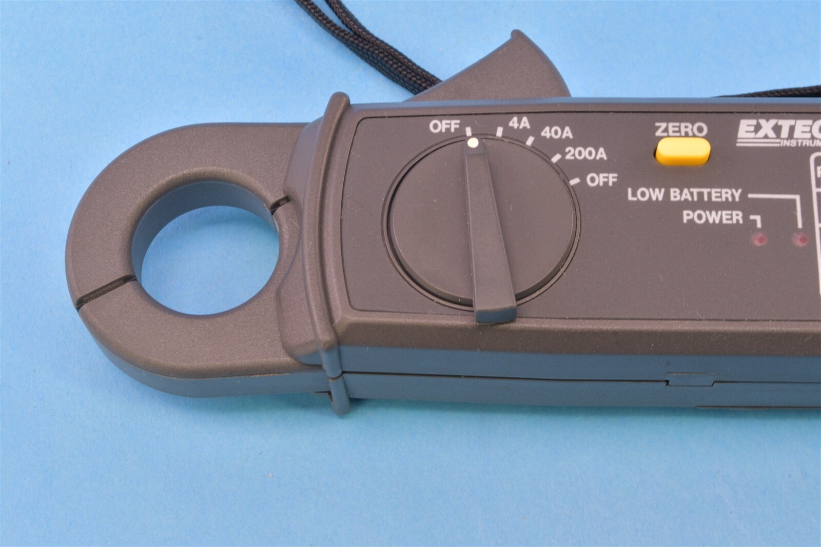 Extech 200A AC/DC Clamp-on Probe Adaptor Works w/ DMM or Oscilloscope