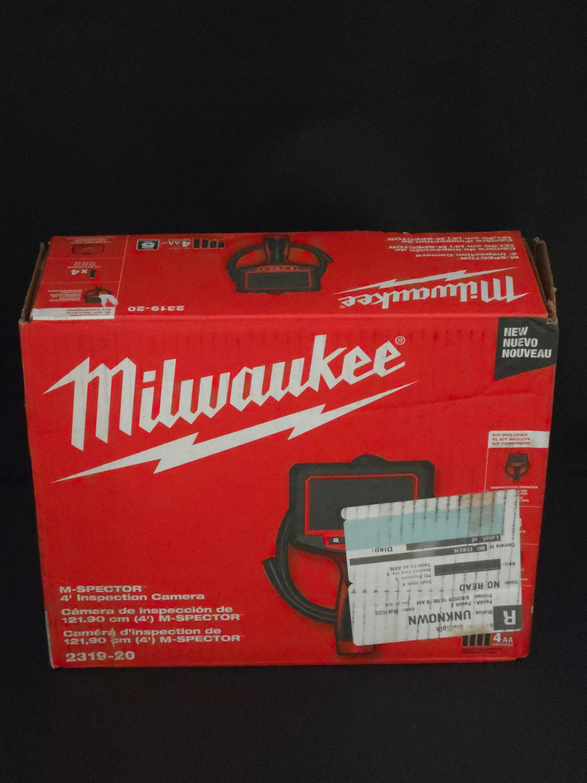 NEW Milwaukee 2319-20 6V M-Spector Cordless 4′ Inspection Camera