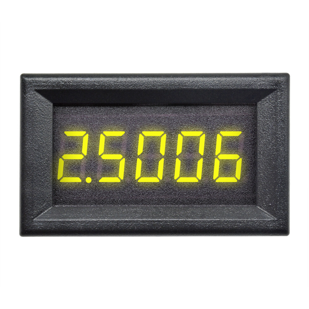 DC 0-4.3000-33.000V 5 Digit LED Digital Voltage Panel Meter Voltmeter 4 Color