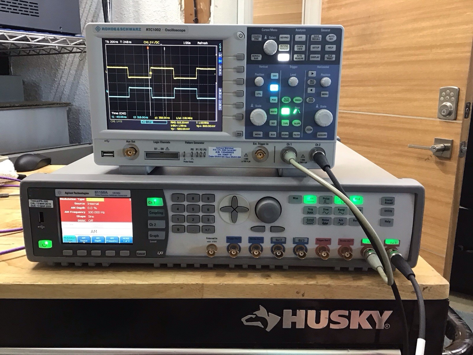 Agilent Keysight 81150A Pulse Function Arbitrary Generator w/Opt. 2 CH Cal’d !!!