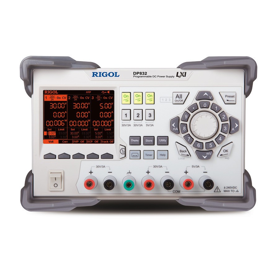 RIGOL DP822 – Dual Output 180 W Programmable DC Power Supply (Unlocked DP822A)