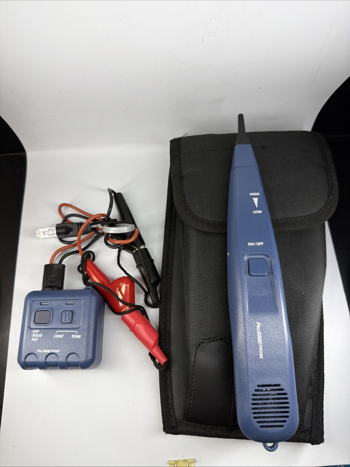 Pro3000 Tone Generator and Probe Kit, Toner blue