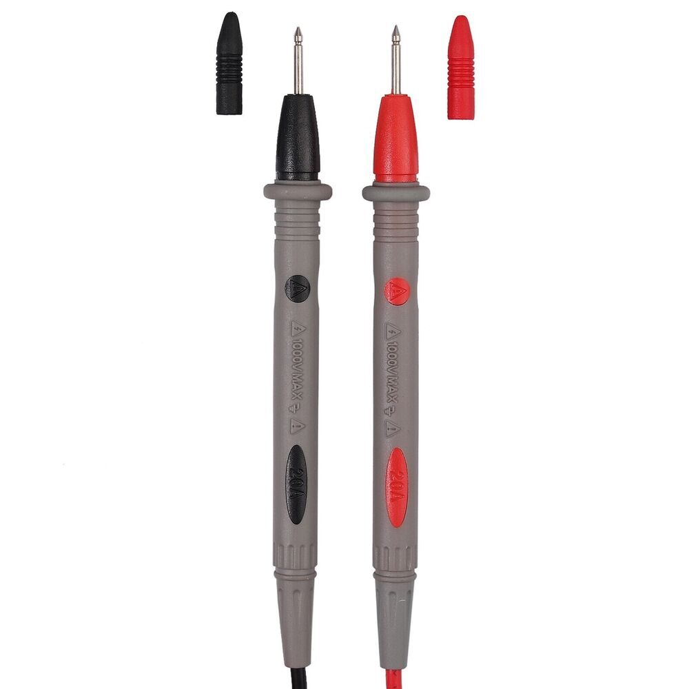FOR Fluke Meter Electrical Alligator Clip Probes 1000V 20A Multimeter Test Leads