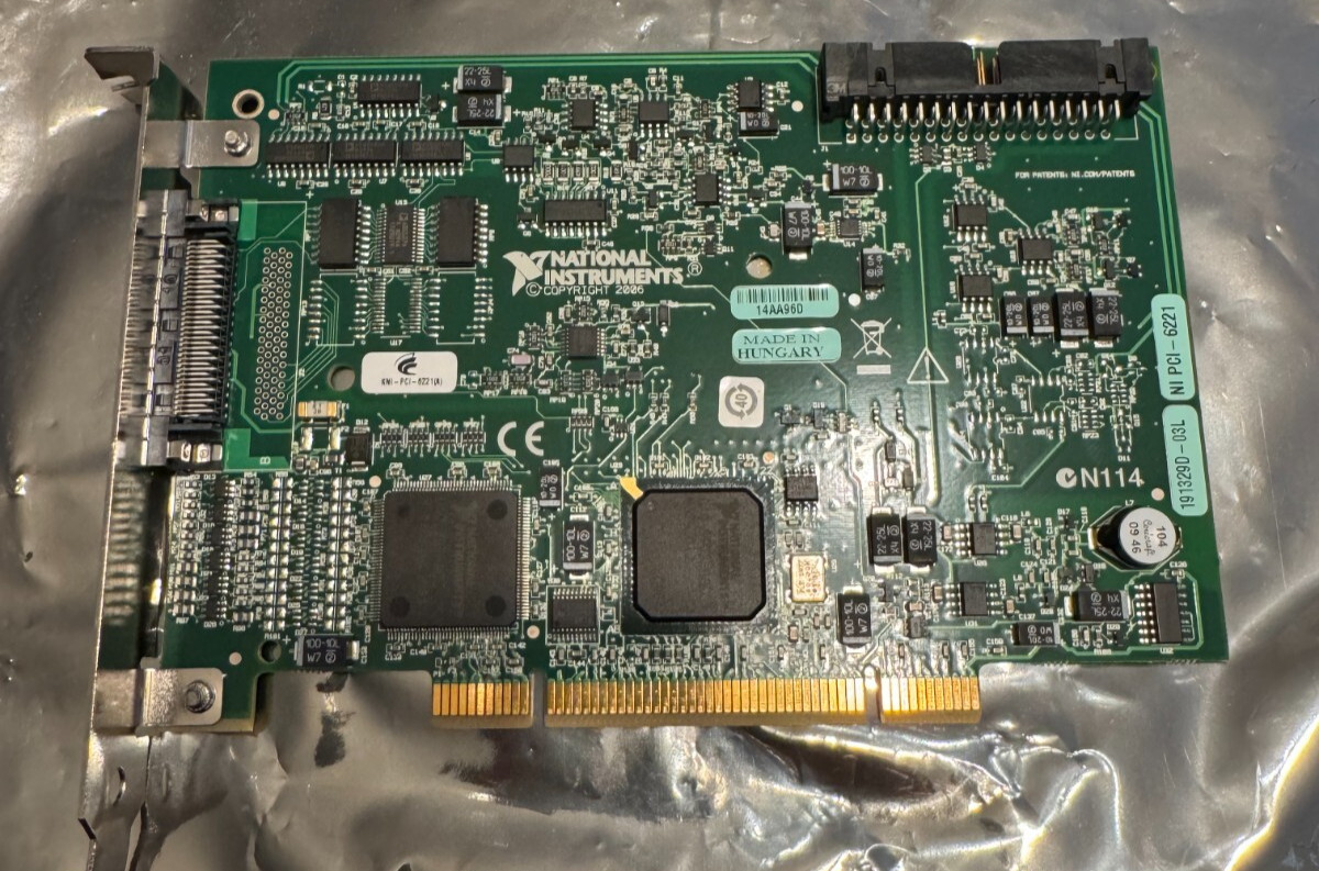 National Instruments NI PCI-6221 , Multifunction Data Acquisition Card