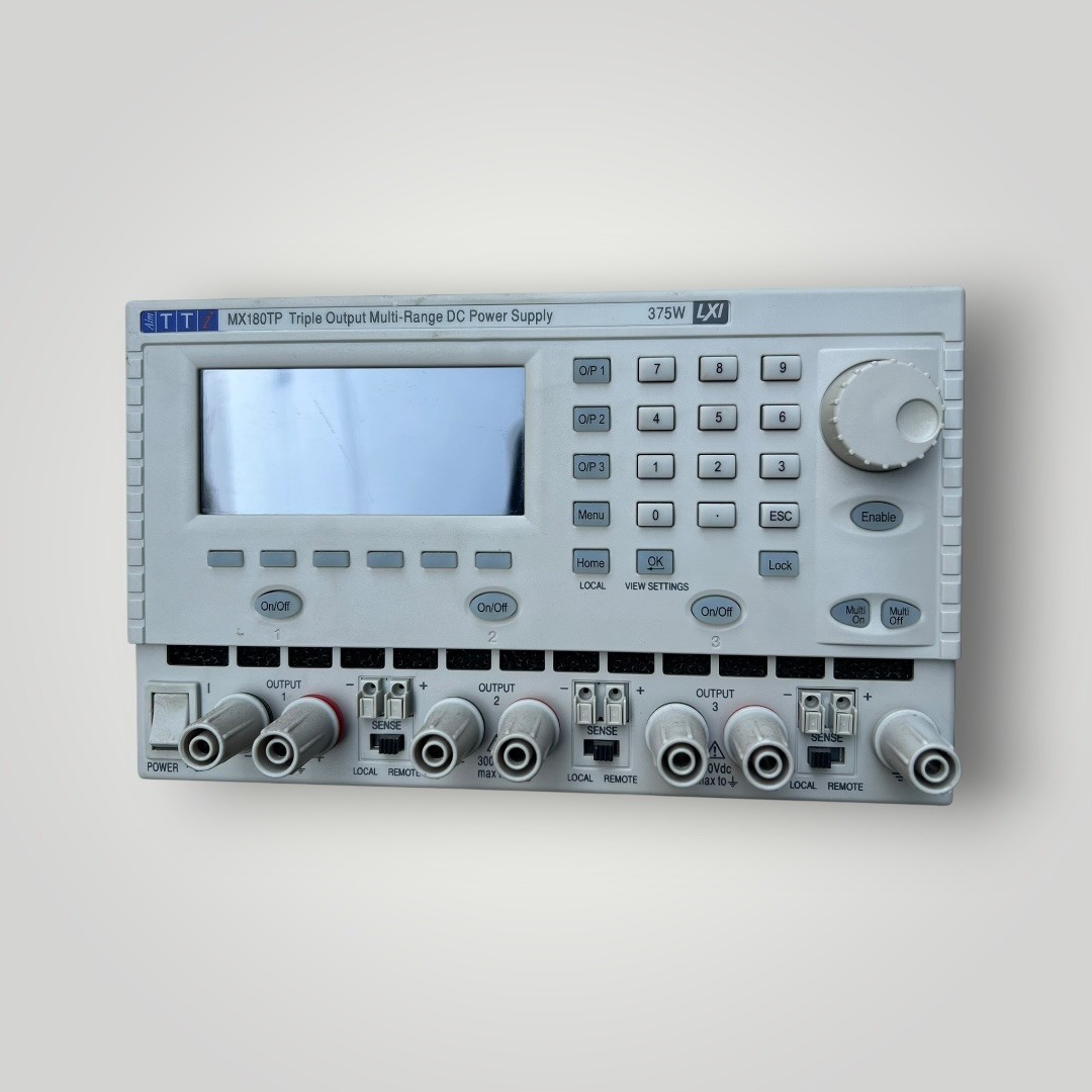 Aim-TTi MX180TP Triple Output Multi-Range DC Power Supply 375W USB RS232 LAN