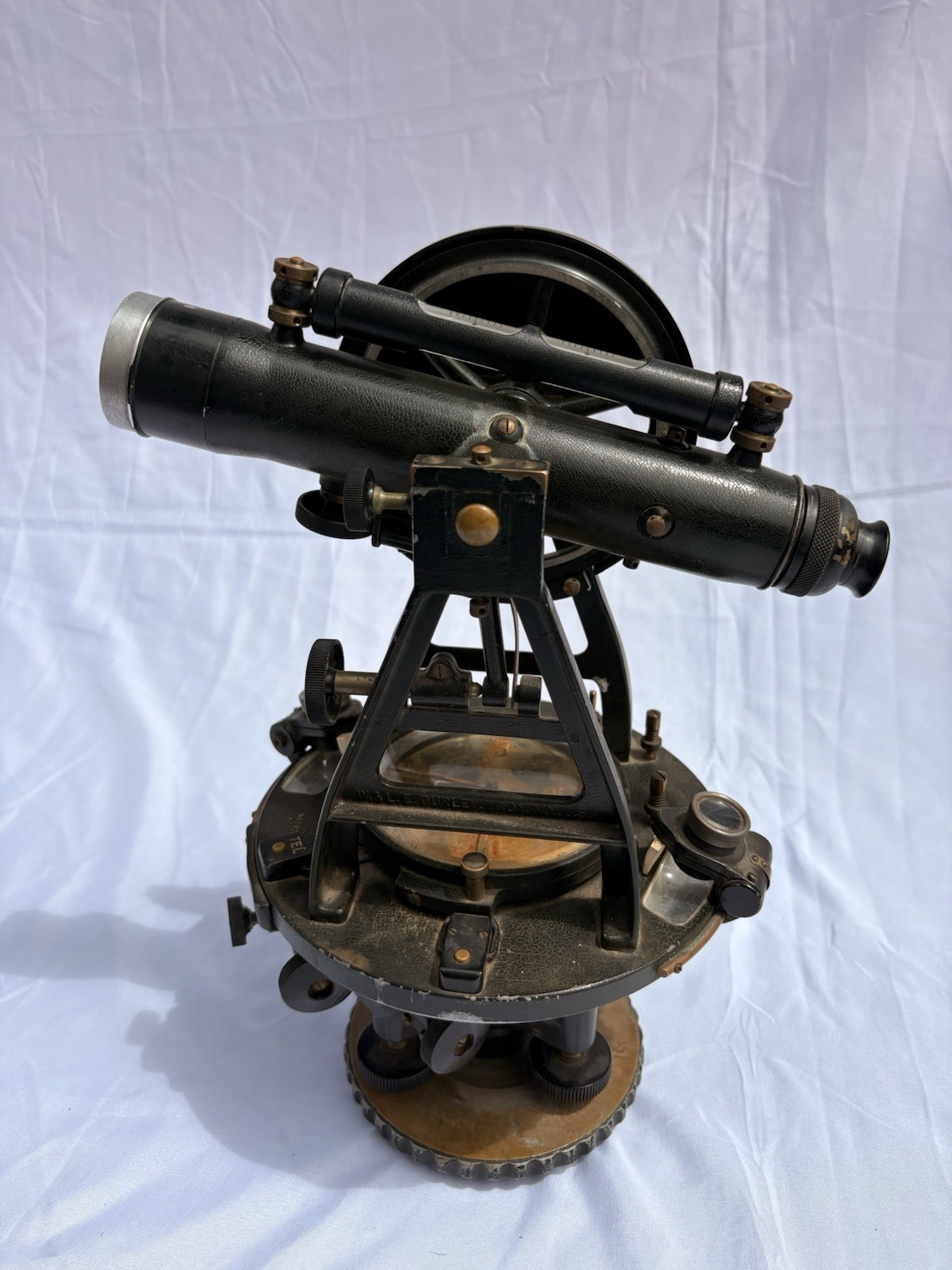 Vintage W. & L. E. Gurley Surveyor Transit Theodolite Troy NY Serial 441474