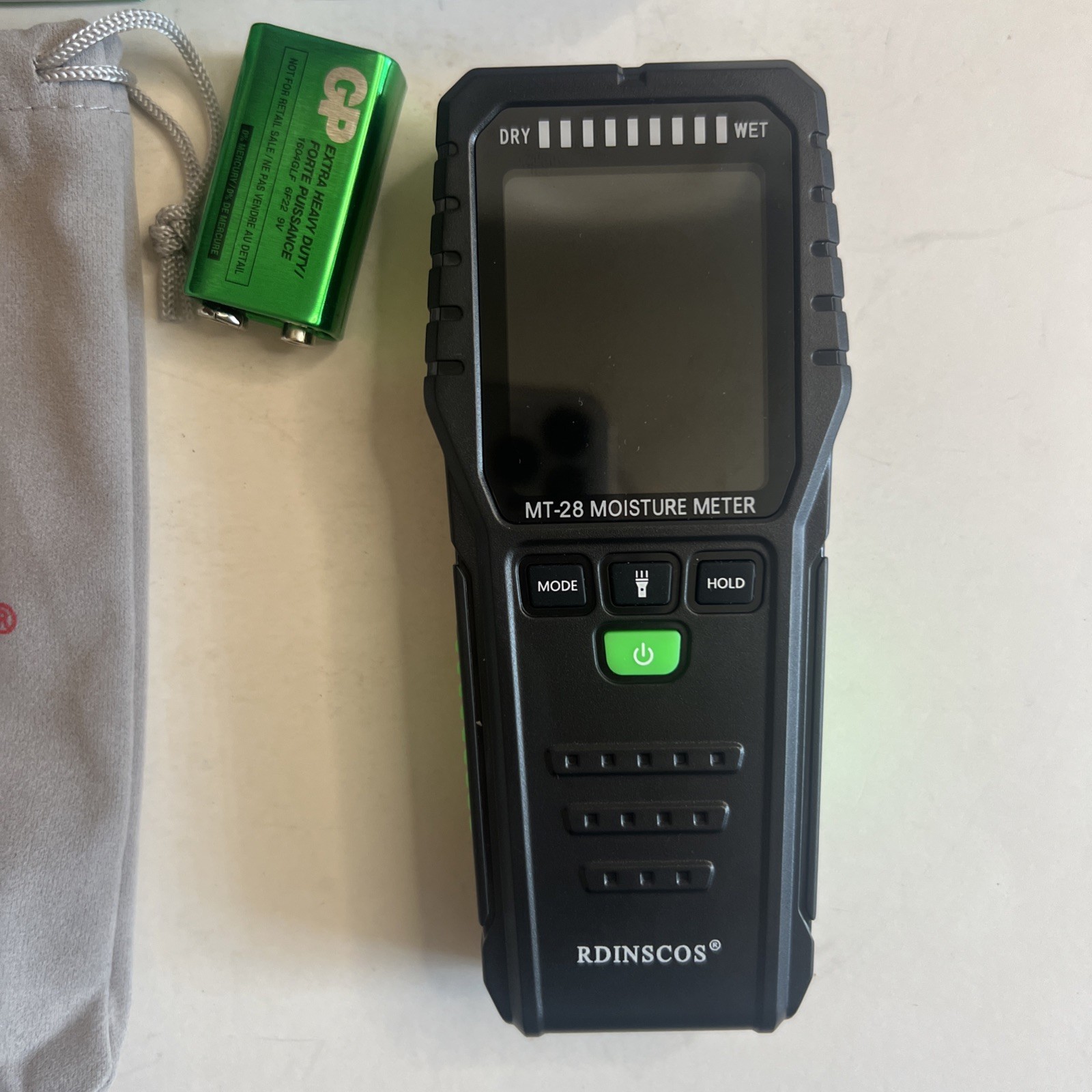 New RDINSCOS Digital Wood Moisture Meter Pinless Type