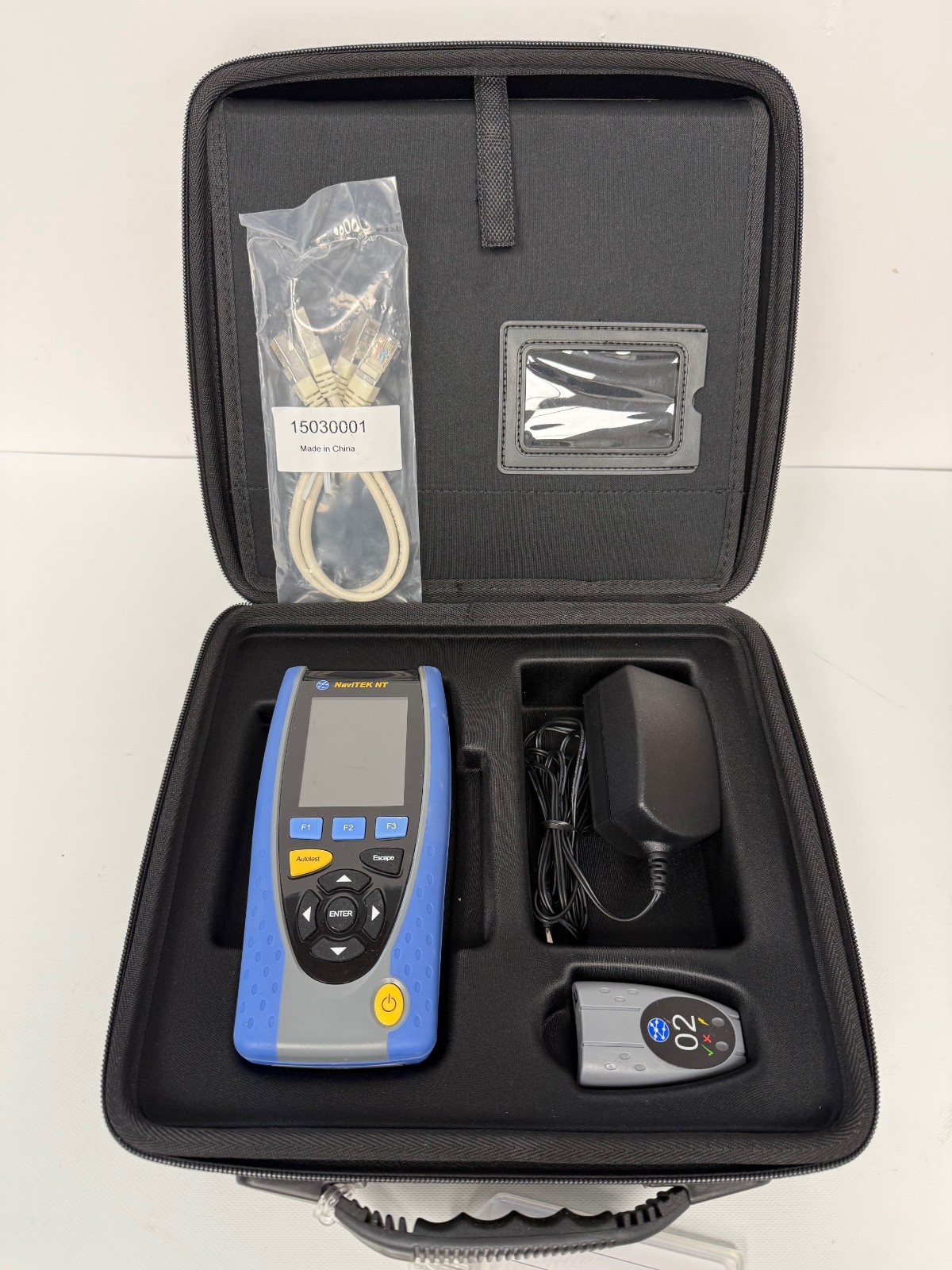 IDEAL NETWORKS R153001 NAVITEK NT CABLE NETWORK TESTER NON TOUCHSCREEN W/CASE