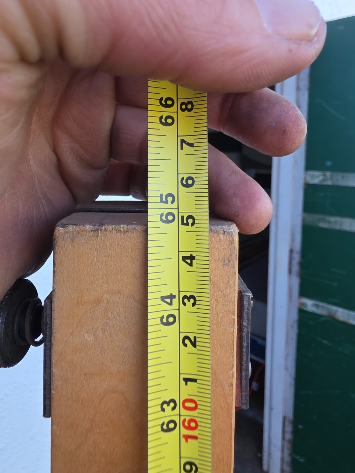 Lenker L-E-Vation Survey Grade Rod 65″ Collapsed Wooden Level Rod