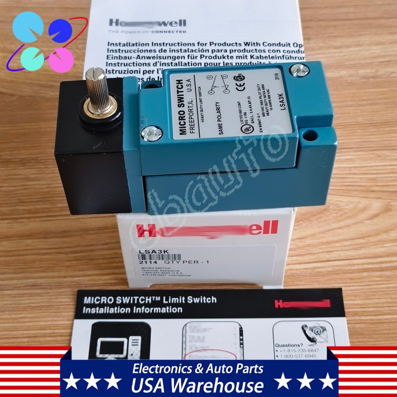 New For Honeywell Microswitch LSA3K Limit Switch MICRO SWITCH 10 AMPS 600 VAC