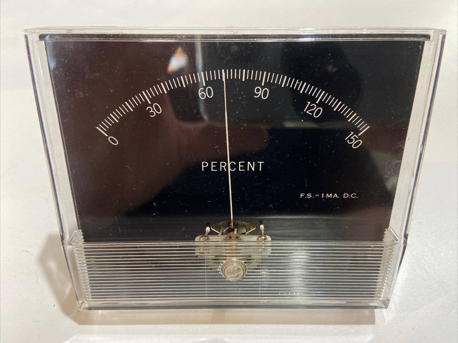 0-150 Percent Power Analog Panel Meter Model 55141 Unbranded #S