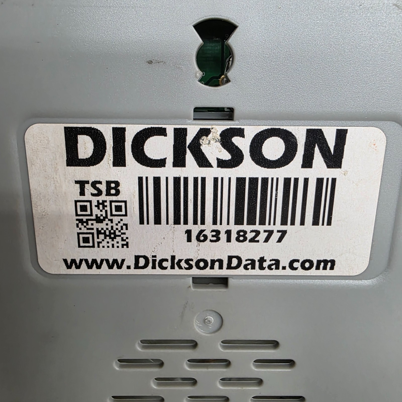 Dickson TSB Touchscreen Data Logger USB + RTHR Sensor USED
