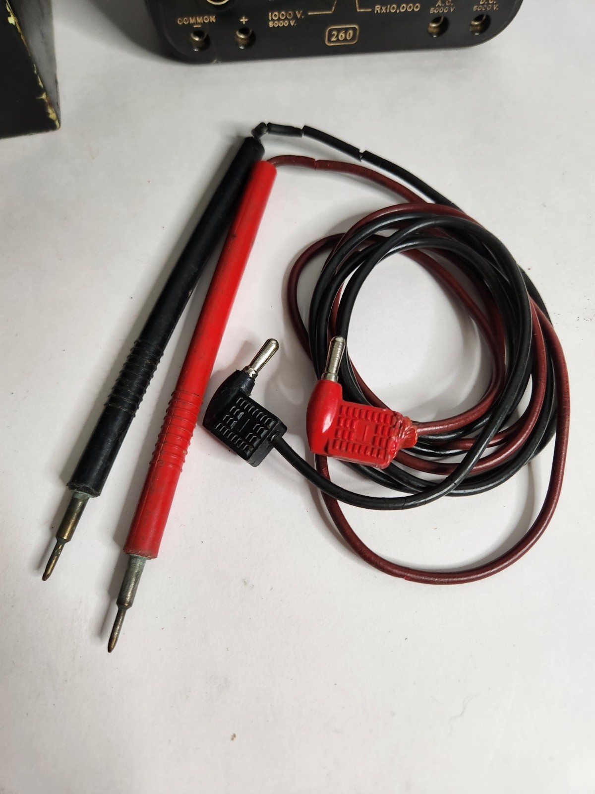 Vintage Simpson 260 Series Volt-Ohm-Milliammeter Analog Multimeter USA For Parts