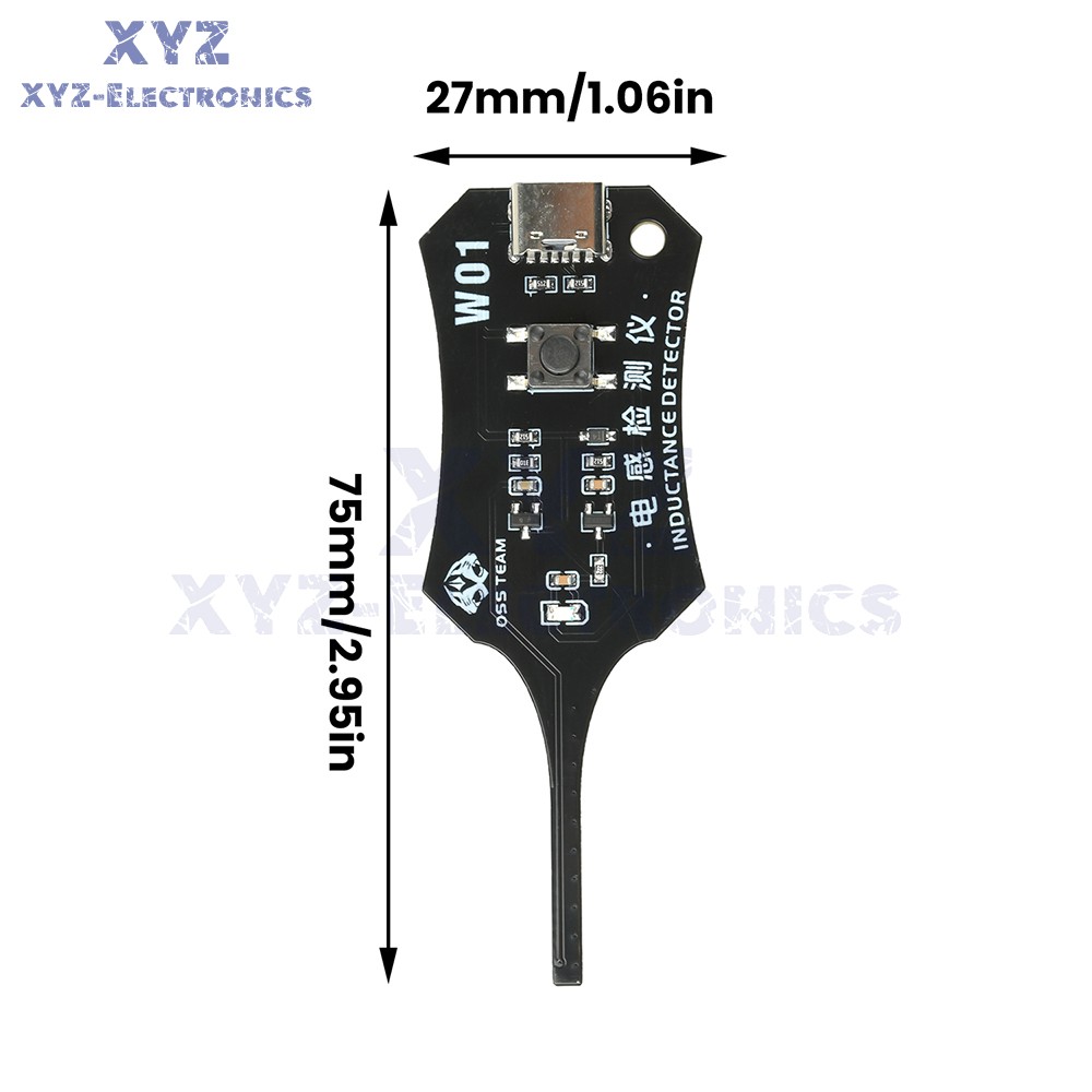 Inductance Detector PC Repair Electromagnetic Induction Quick Fault Check Type C