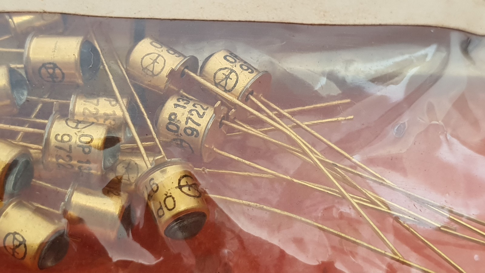 ar1 OPTEK OP132 Infra Red Emitter Yr 97, new old stock, Mexico, Qty – 35 pcs