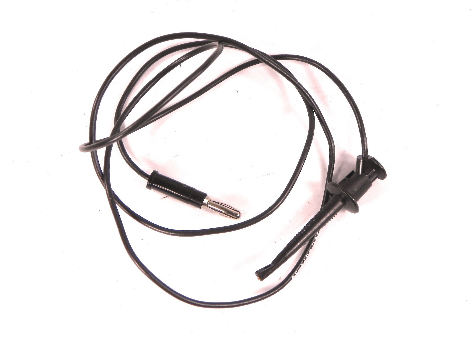 Pomona 4650-36 Test Lead, Minigrabber, Black, 36In, 5A
