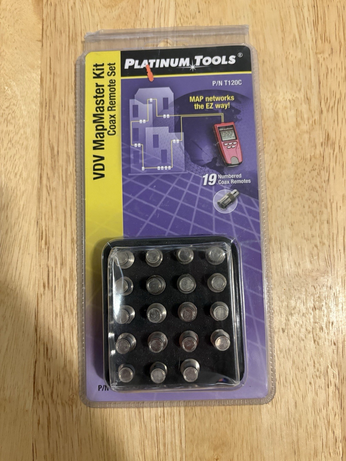 Platinum Tools VDV MapMaster Kit T120C Coax Remote Set